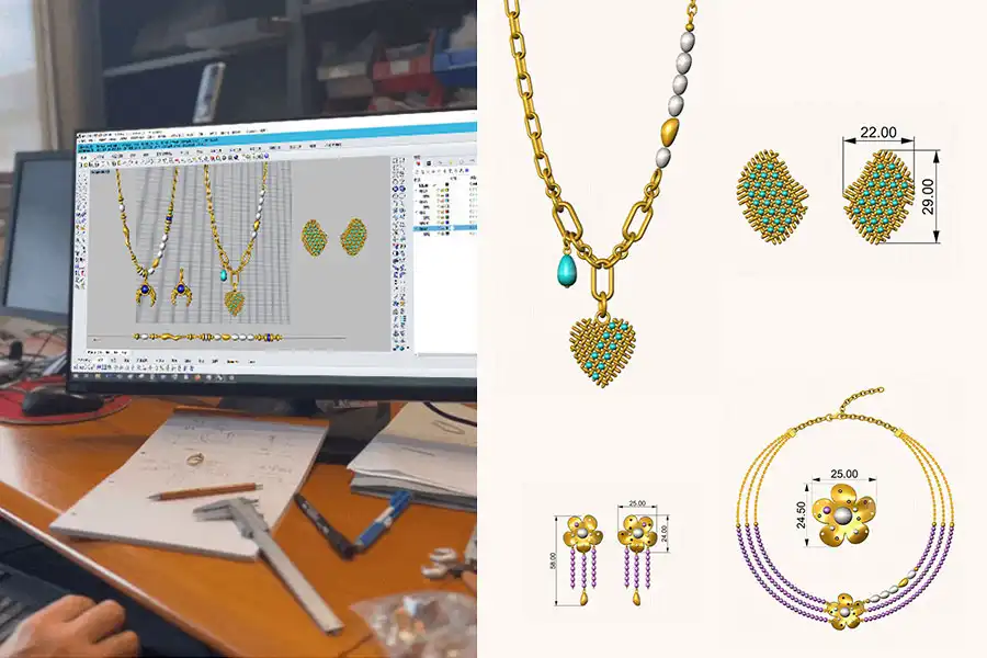 3D design from Azone Jewelry supplier and manufacturer