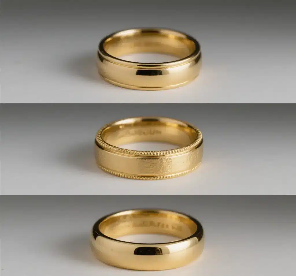Gold filled vs gold plated jewelry comparison showing layer thickness differences