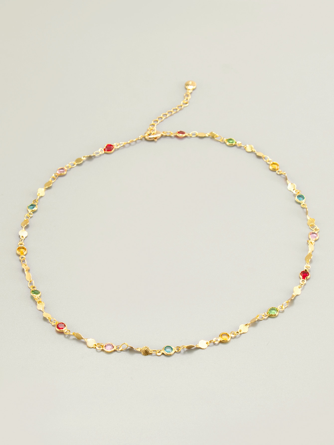Crystal Gemstone Necklace