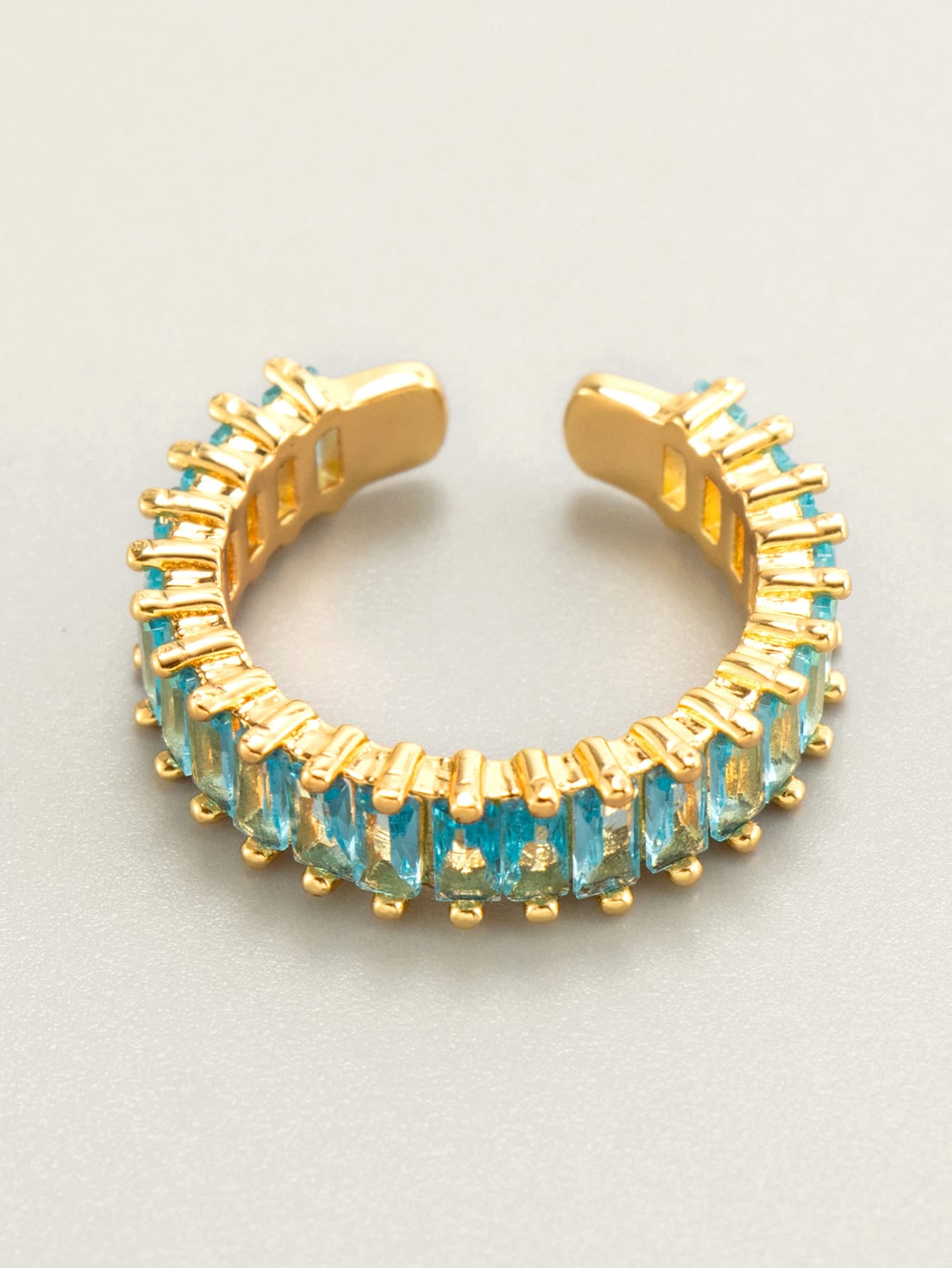 Boucles d'oreilles en cristal coloré