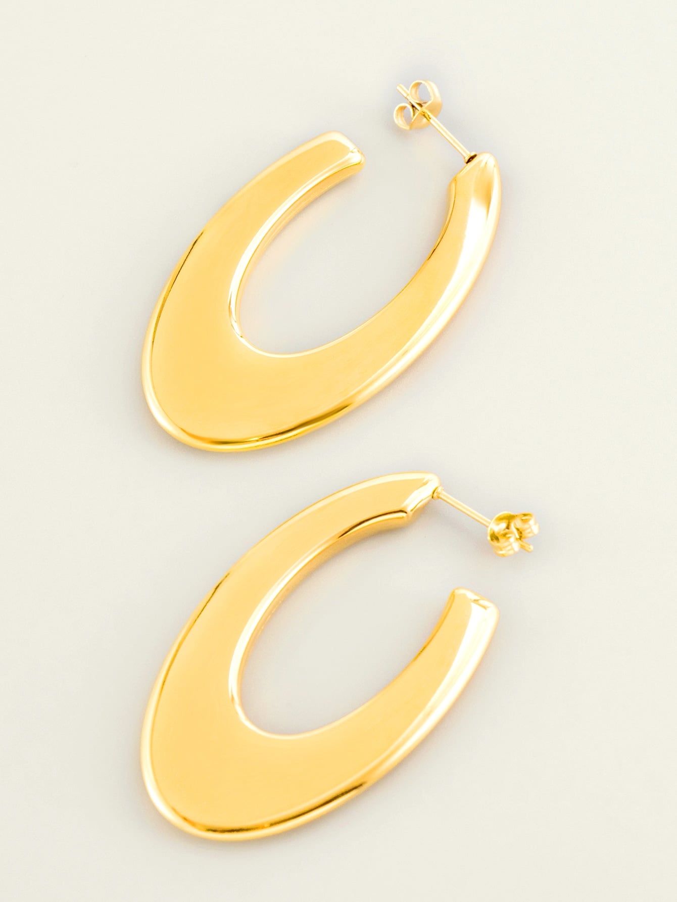 Boucles d'oreilles ouvertes en forme de U
