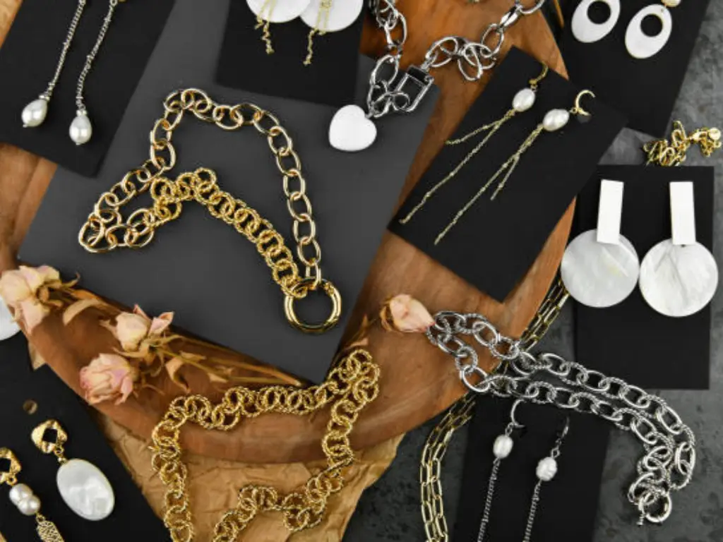 brass and stainless steel jewelry