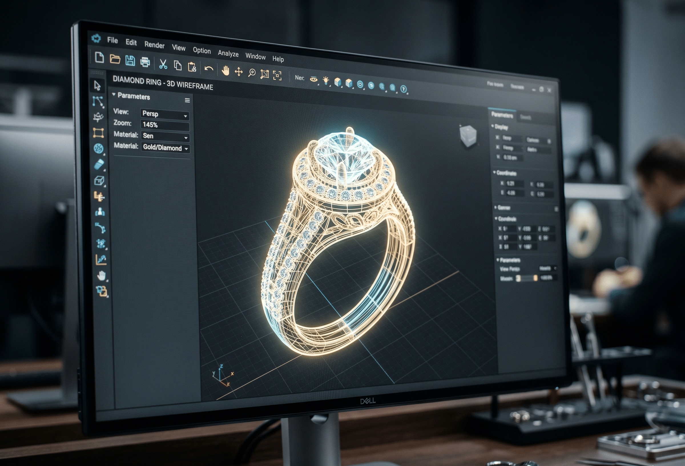 3D CAD Jewelry Design
